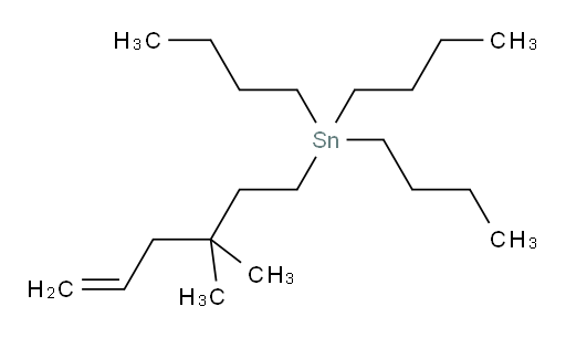 tributyl(3,3-dimethylhex-5-en-1-yl)stannane