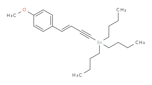 (E)-tributyl(4-(4-methoxyphenyl)but-3-en-1-yn-1-yl)stannane