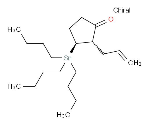 (2S,3S)-2-烯丙基-3-(三丁基锡基)环戊酮