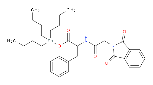 tributylstannyl 2-(2-(1,3-dioxoisoindolin-2-yl)acetamido)-3-phenylpropanoate