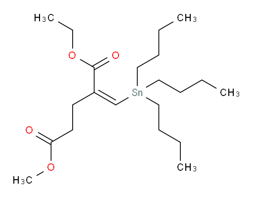 (Z)-1-ethyl 5-methyl 2-((tributylstannyl)methylene)pentanedioate