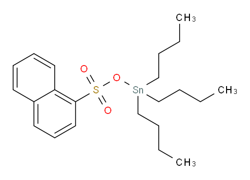 tributylstannyl naphthalene-1-sulfonate