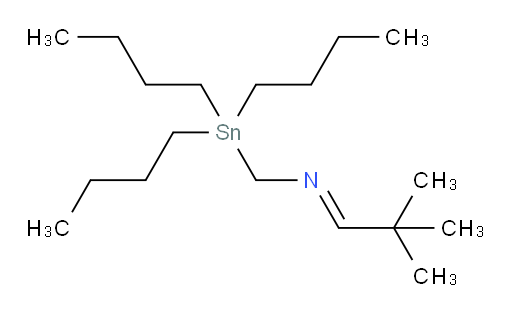 (E)-N-(2,2-二甲基丙亚基)-1-(三丁基锡基)甲胺