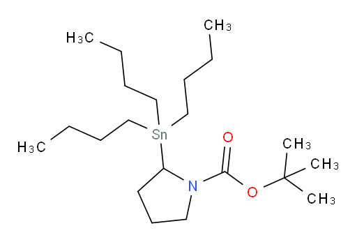 tert-butyl 2-(tributylstannyl)pyrrolidine-1-carboxylate