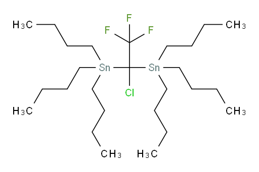 (1-chloro-2,2,2-trifluoroethane-1,1-diyl)bis(tributylstannane)