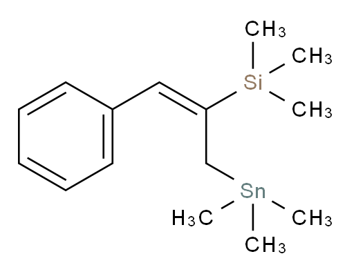 (E)-trimethyl(1-phenyl-3-(trimethylstannyl)prop-1-en-2-yl)silane