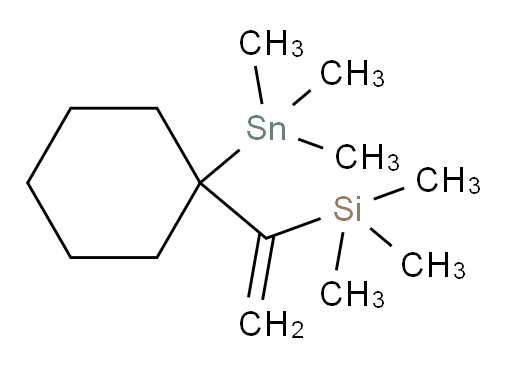 trimethyl(1-(1-(trimethylstannyl)cyclohexyl)vinyl)silane