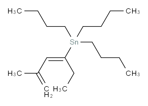 (E)-tributyl(5-methylhexa-3,5-dien-3-yl)stannane