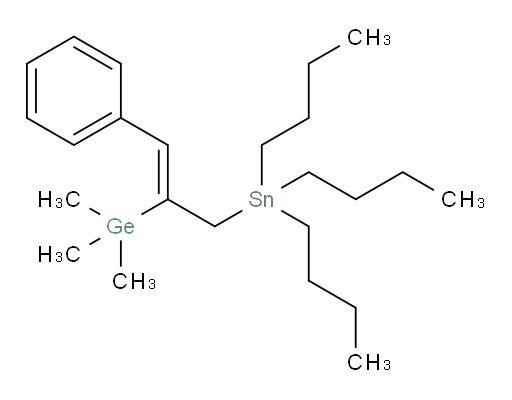 (Z)-trimethyl(1-phenyl-3-(tributylstannyl)prop-1-en-2-yl)germane