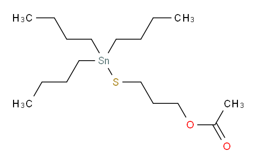 3-((tributylstannyl)thio)propyl acetate