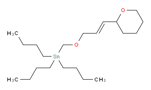 (E)-tributyl(((3-(tetrahydro-2H-pyran-2-yl)allyl)oxy)methyl)stannane