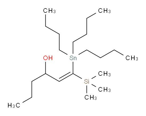 (Z)-1-(三丁基锡基)-1-(三甲基硅基)己-1-烯-3-醇