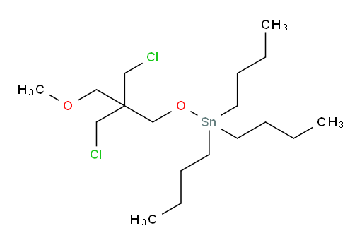 tributyl(3-chloro-2-(chloromethyl)-2-(methoxymethyl)propoxy)stannane