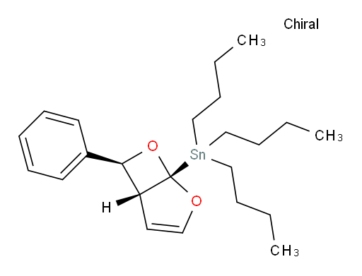 三丁基((1R,5R,6S)-6-苯基-2,7-二氧杂双环[3.2.0]庚-3-烯-1-基)锡烷