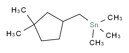 ((3,3-dimethylcyclopentyl)methyl)trimethylstannane