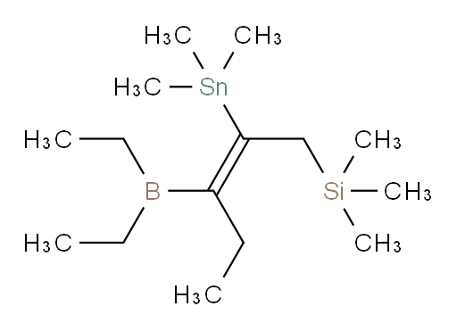 (E)-(3-(diethylboryl)-2-(trimethylstannyl)pent-2-en-1-yl)trimethylsilane