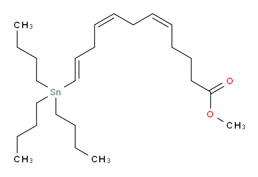 (5Z,8Z,11E)-甲基 12-(三丁基锡基)十二-5,8,11-三烯酸酯