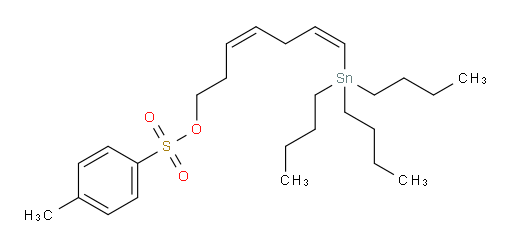 (3Z,6Z)-7-(tributylstannyl)hepta-3,6-dien-1-yl 4-methylbenzenesulfonate