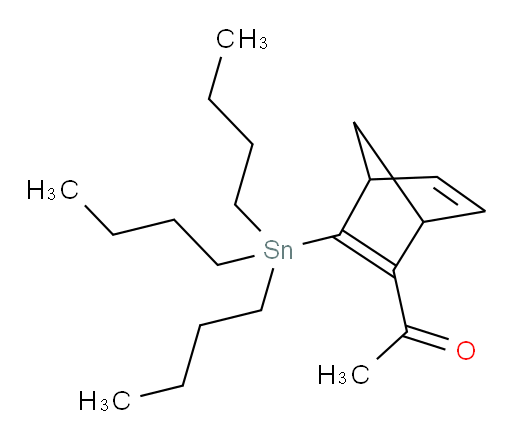 1-(3-(tributylstannyl)bicyclo[2.2.1]hepta-2,5-dien-2-yl)ethanone