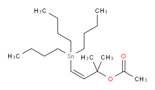 (Z)-2-甲基-4-(三丁基锡基)丁-3-烯-2-基 乙酸酯