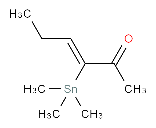 (Z)-3-(trimethylstannyl)hex-3-en-2-one