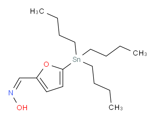 (Z)-5-(tributylstannyl)furan-2-carbaldehyde oxime