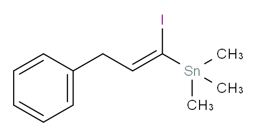 (Z)-(1-iodo-3-phenylprop-1-en-1-yl)trimethylstannane