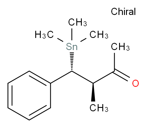 (3R,4R)-3-methyl-4-phenyl-4-(trimethylstannyl)butan-2-one