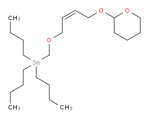 (Z)-tributyl(((4-((tetrahydro-2H-pyran-2-yl)oxy)but-2-en-1-yl)oxy)methyl)stannane
