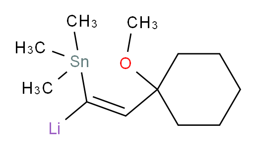 (Z)-(2-(1-methoxycyclohexyl)-1-(trimethylstannyl)vinyl)lithium
