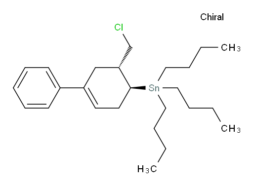 tributyl((3R,4S)-3-(chloromethyl)-2,3,4,5-tetrahydro-[1,1'-biphenyl]-4-yl)stannane