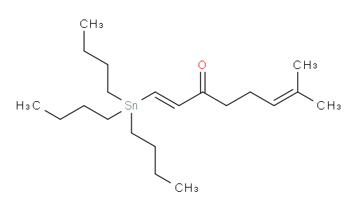 (E)-7-甲基-1-(三丁基锡基)辛-1,6-二烯-3-酮