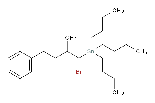 (1-bromo-2-methyl-4-phenylbutyl)tributylstannane