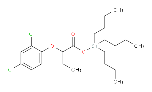 tributylstannyl 2-(2,4-dichlorophenoxy)butanoate