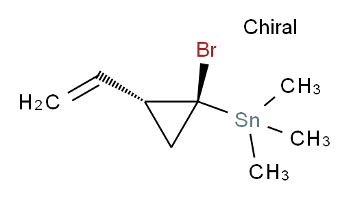 ((1R,2R)-1-bromo-2-vinylcyclopropyl)trimethylstannane