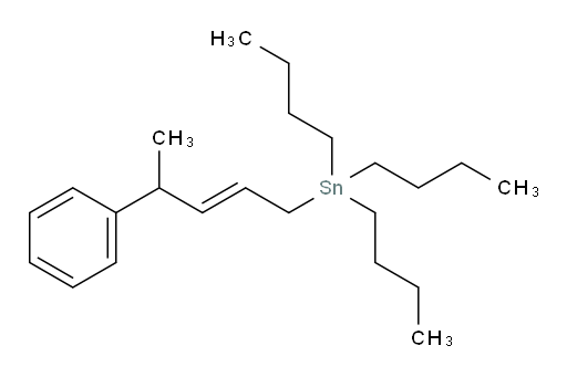 (E)-tributyl(4-phenylpent-2-en-1-yl)stannane