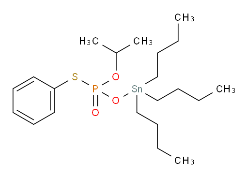 O-isopropyl S-phenyl O-(tributylstannyl) phosphorothioate