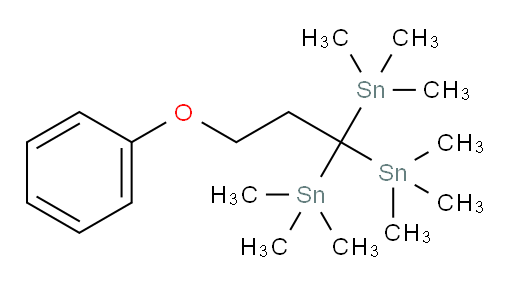 (3-phenoxypropane-1,1,1-triyl)tris(trimethylstannane)