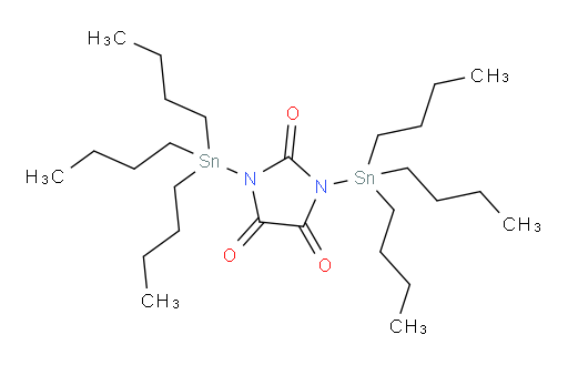 1,3-bis(tributylstannyl)imidazolidine-2,4,5-trione