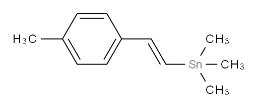 (E)-trimethyl(4-methylstyryl)stannane