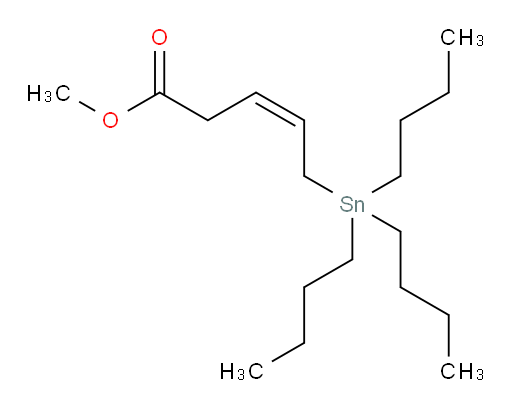 (Z)-methyl 5-(tributylstannyl)pent-3-enoate