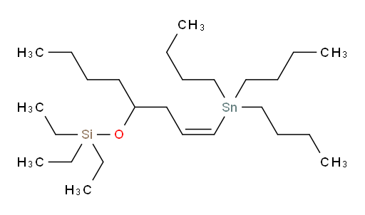 (Z)-triethyl((1-(tributylstannyl)oct-1-en-4-yl)oxy)silane