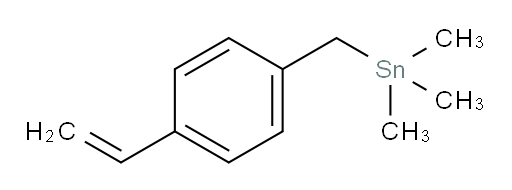 trimethyl(4-vinylbenzyl)stannane