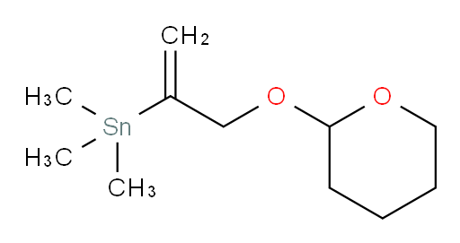 trimethyl(3-((tetrahydro-2H-pyran-2-yl)oxy)prop-1-en-2-yl)stannane