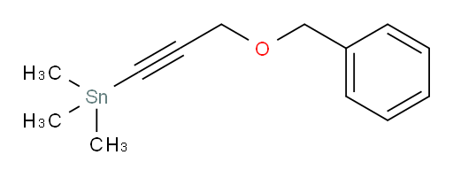 (3-(benzyloxy)prop-1-yn-1-yl)trimethylstannane