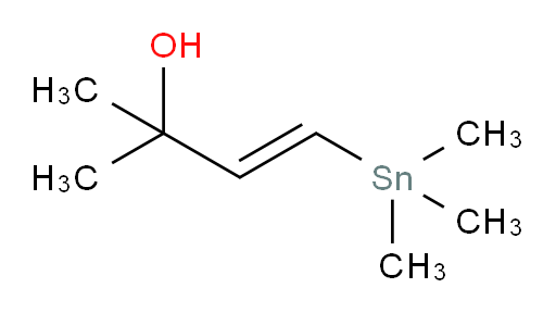 (E)-2-methyl-4-(trimethylstannyl)but-3-en-2-ol