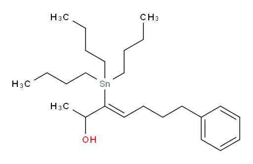 (Z)-7-phenyl-3-(tributylstannyl)hept-3-en-2-ol