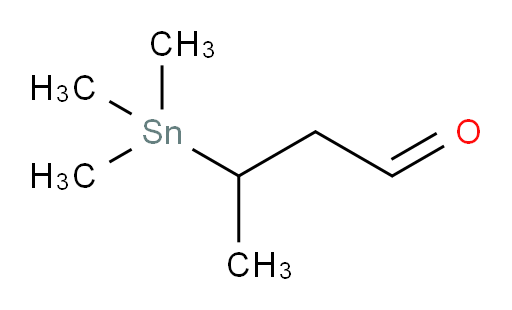 3-(trimethylstannyl)butanal