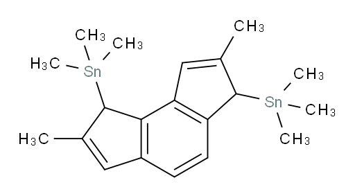 (2,7-dimethyl-1,6-dihydro-as-indacene-1,6-diyl)bis(trimethylstannane)