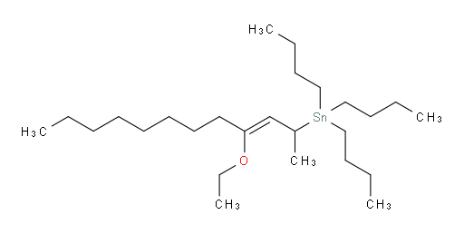 (Z)-三丁基(4-乙氧基十二-3-烯-2-基)锡烷